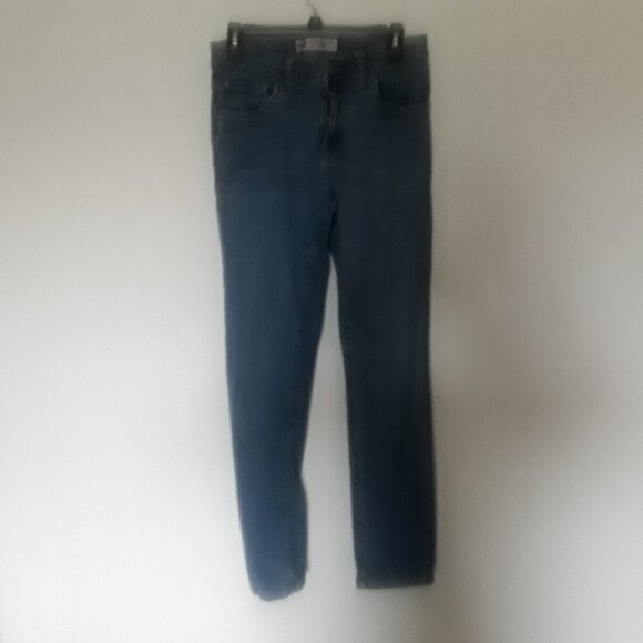 Boys Levi 502 Regular Taper Blue Jeans - Picture 1 of 9